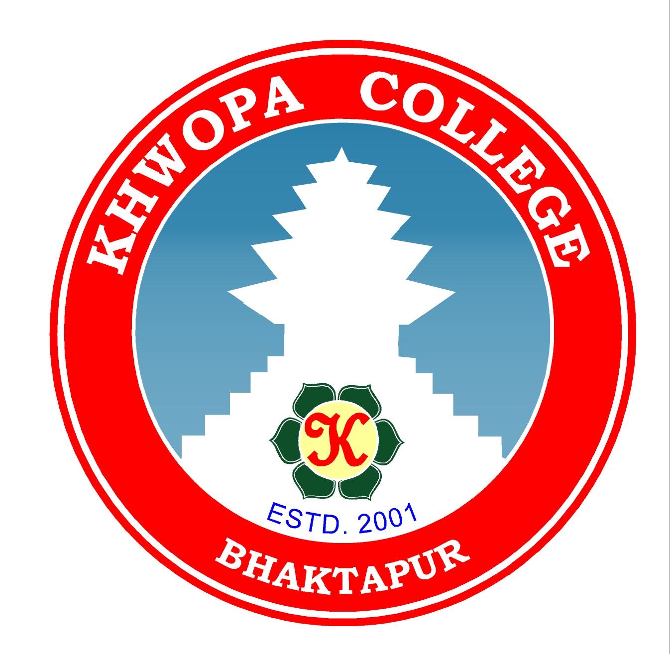 Khwopa College logo