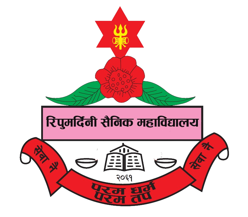 Ripumardini Sainik Mahavidyalaya Logo