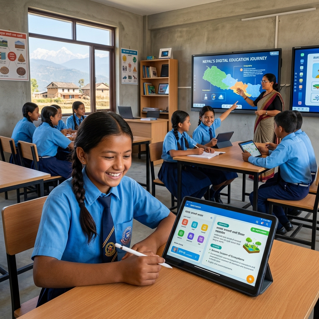 Digital Education in Nepal